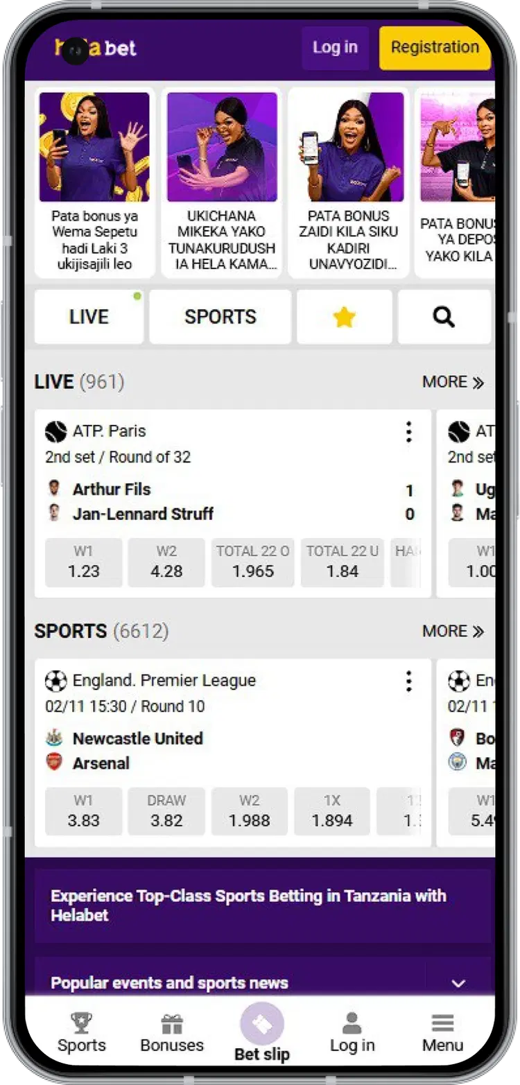 Helabet app
