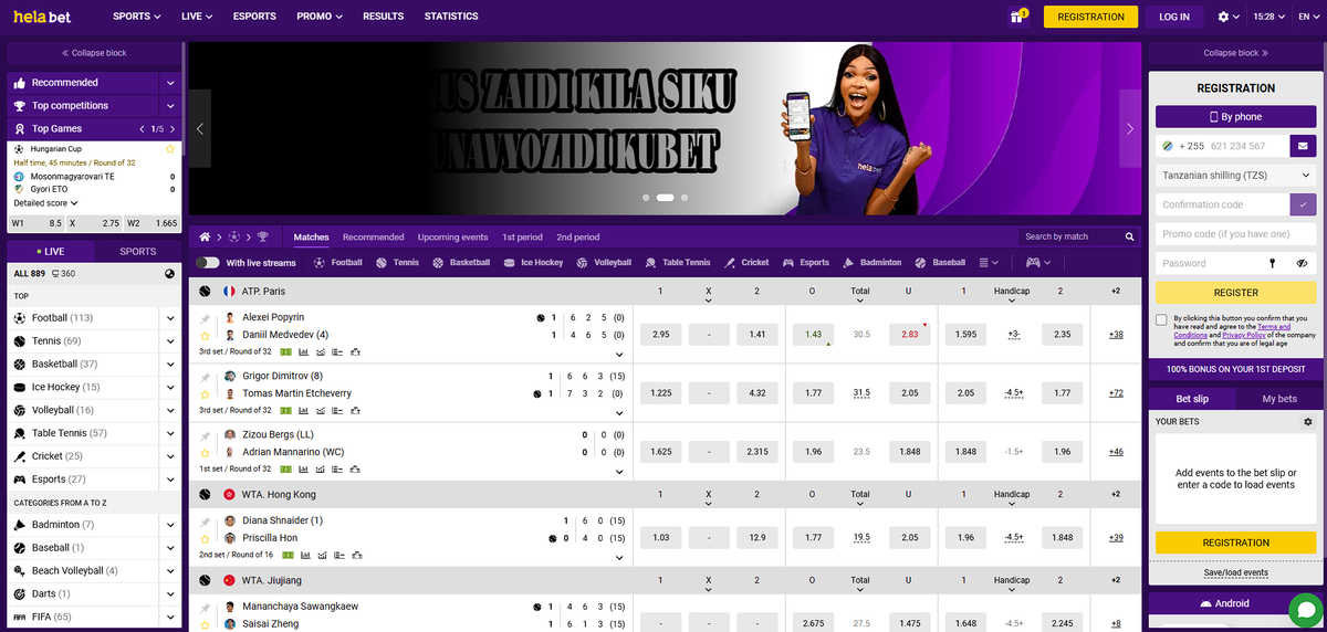 Helabet review tz today