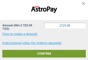How to make a deposit?