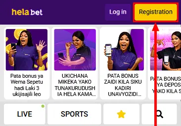 Helabet registration